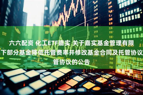 六六配资 化工ETF嘉实 关于嘉实基金管理有限公司旗下部分基金降低托管费率并修改基金合同及托管协议的公告